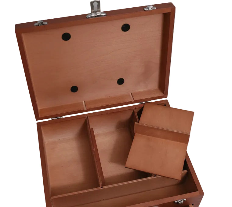 Premium Holzkoffer – Utensilien & Deko-Koffer aus nachhaltigem Holz | balanceart