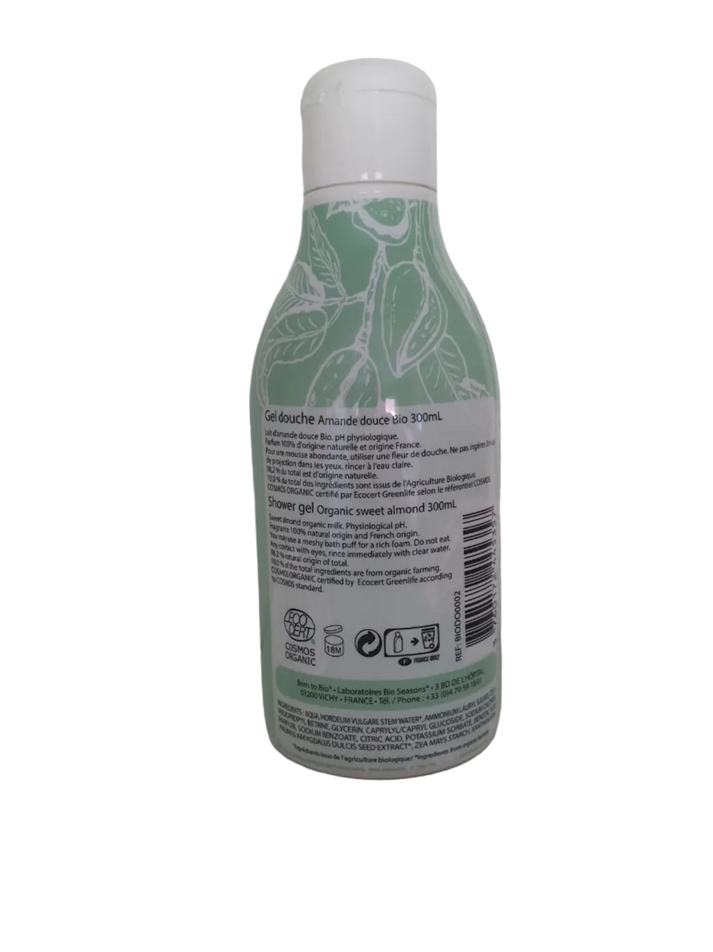 Bio-Duschgel Süßmandel – COSMOS Organic, 300 ml