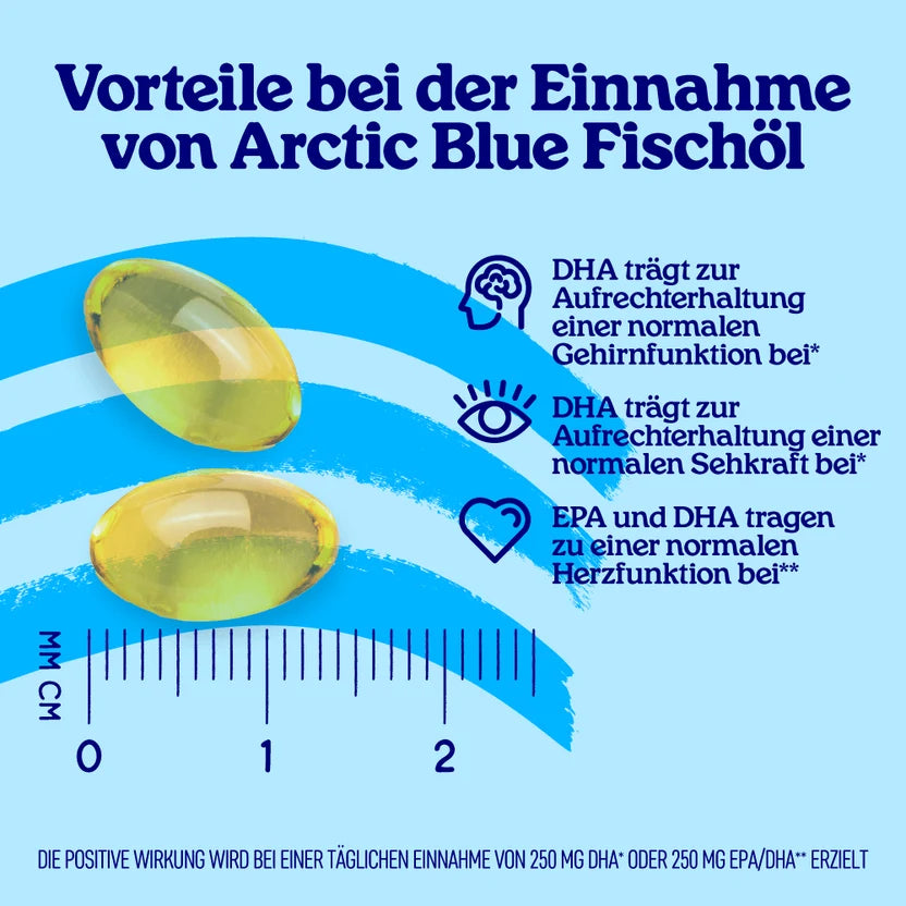 Omega 3 Fischölkapseln (klein) von Artic Blue